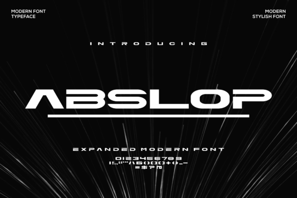 Abslop: A Bold, Authentic Sans Serif Display Font for Editorial Design