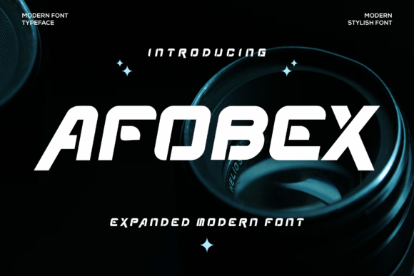 Afobex: A Modern Sans Serif Display Font for Editorial Calm