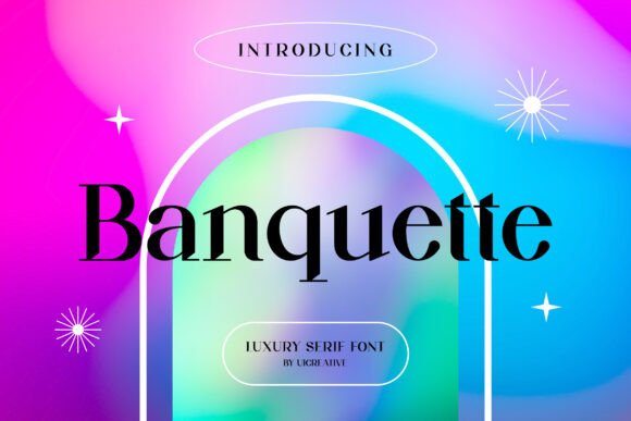 Banquette Serif Font: Elegant Typography for Handmade Creators