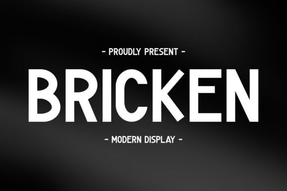Bricken: A Bold Sans Serif Font for Scroll-Stopping Marketing