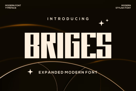 Briges: A Modern Sans Serif Display Font for Editorial Calm