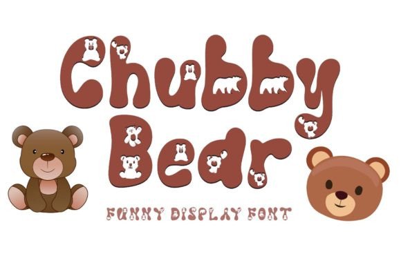 Chubby Bear: A Friendly Display Font for Digital Branding