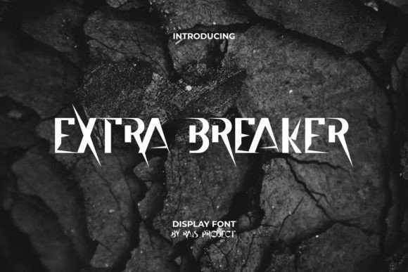 Extra Breaker Font: A Bold, Action-Ready Display Typeface