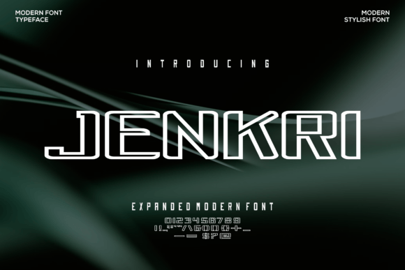 Jenkri: A Bold, Modern Sans Serif Font for Real Small Businesses