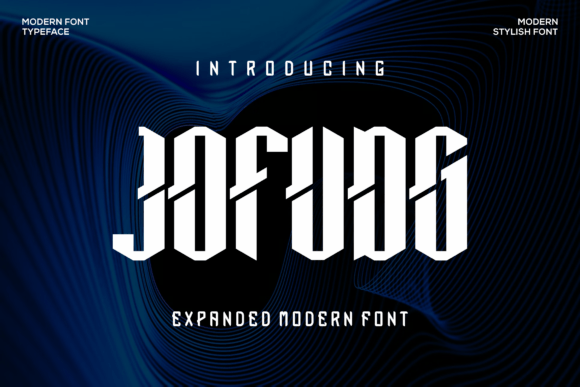 Jofudg Font: A Bold, Modern Sans Serif for Real Branding