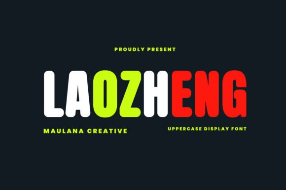 Laozheng: A Bold Sans Serif Font That Cuts Through the Feed