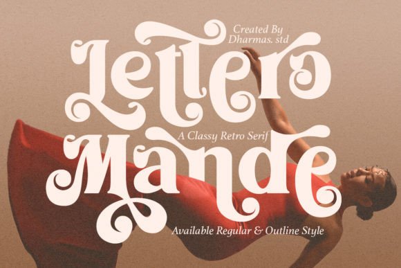 Lettero Mande: A Vintage Serif Font That Stops Scrolling