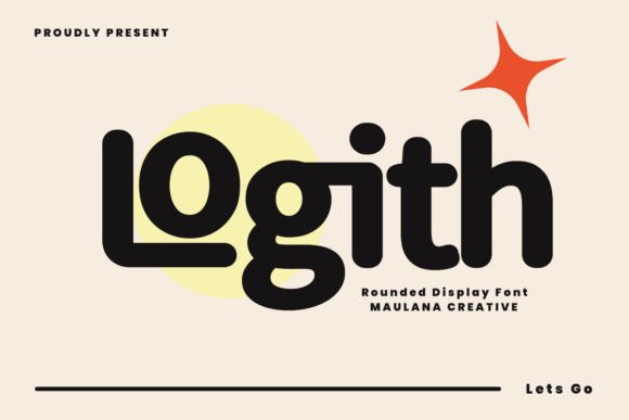 Logith: A Friendly, Rounded Sans Serif Font for Crafters