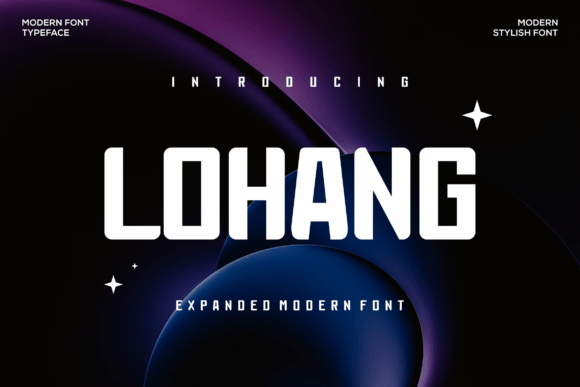 Lohang Font: A Bold, Modern Sans Serif for Real Branding