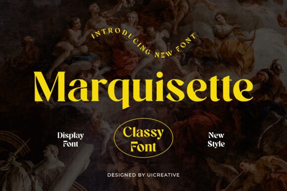 Marquisette: A Classy Serif Font for Elegant Brand Identity