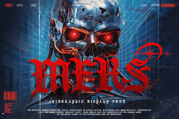 Mers: A Bold Blackletter Font for Campaign Headlines That Cut Through the Feed