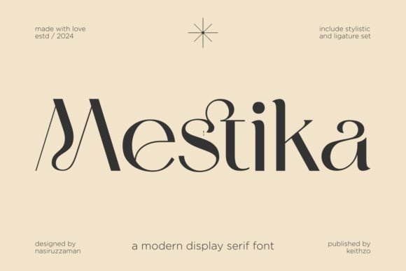 Mestika: A Serif Font That Elevates Quiet Confidence