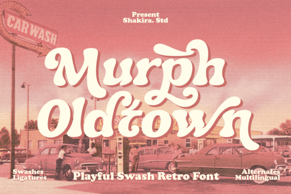 Murph Oldtown: A Serif Font That Balances Boldness and Warmth