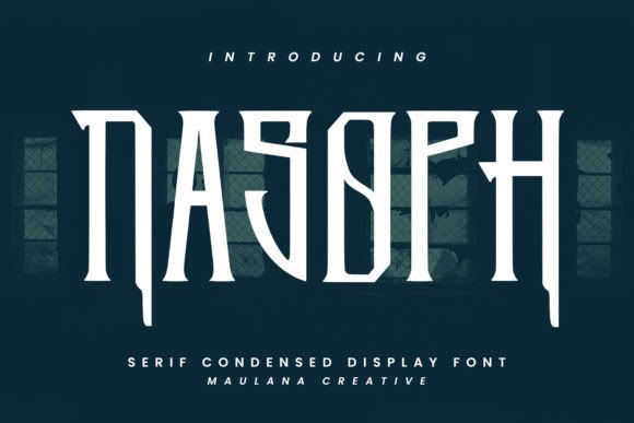 Nasoph: A Serif Display Font That Elevates Digital Headlines