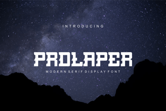 Protaper: A Bold Serif Font for Scroll-Stopping Brand Content