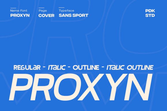 Proxyn: A Thoughtful Display Font for Editorial Calm