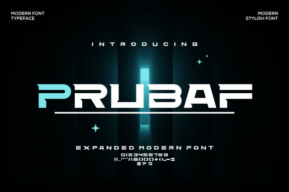 Prubaf Font: A Bold, Modern Display Typeface for Digital Branding