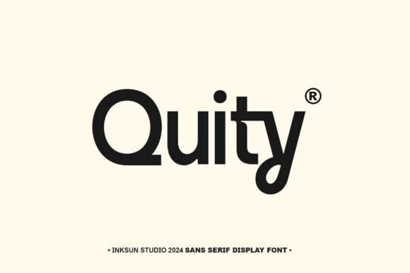 Quity: A Clean, Warm Sans Serif Font for Handmade Creators