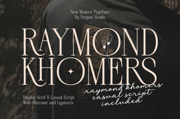 Raymond Khomers: A Display Serif That Elevates Campaign Visuals