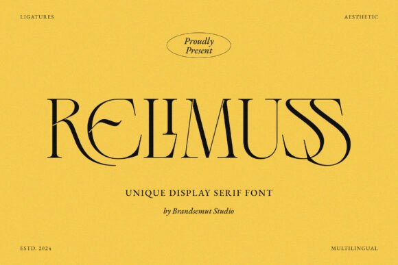 Relimuss: A Modern Serif Font That Elevates Digital Branding