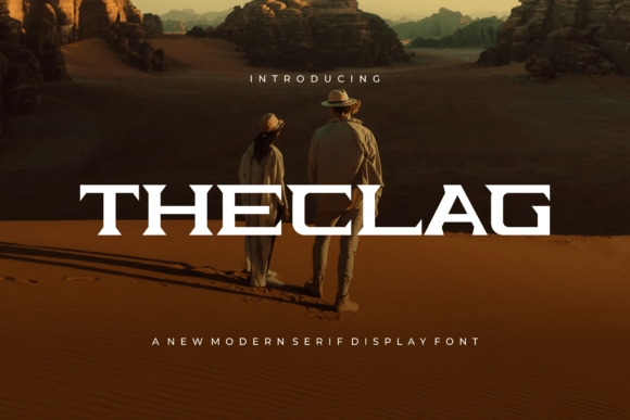 The Clag: A Modern Serif Font That Elevates Real Business Branding